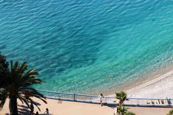 Les eaux cristallines de la Méditerranée