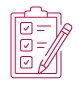 Pictogramme checklist organisation